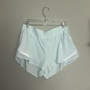 Lululemon Athletica Light Blue Athletic Shorts